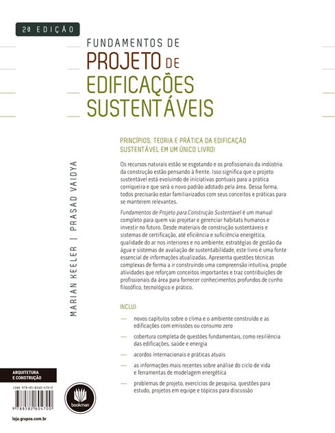 Fundamentos de Projeto de Edificações Sustentáveis