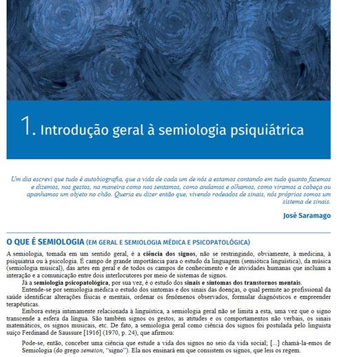 Psicopatologia e Semiologia dos Transtornos Mentais