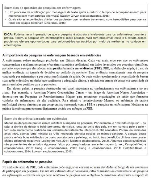 Fundamentos de Pesquisa em Enfermagem