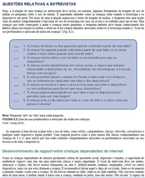 Dependência de Internet em Crianças e Adolescentes