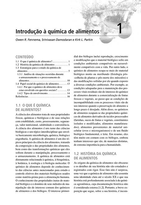 Química de Alimentos de Fennema