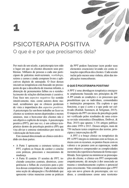 Psicoterapia Positiva