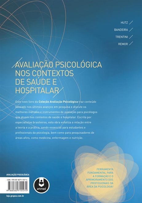 Avaliação Psicológica nos Contextos de Saúde e Hospitalar