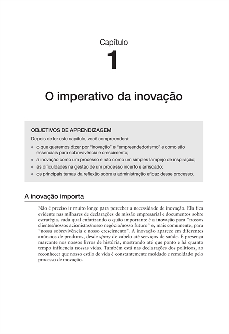 Inovação e Empreendedorismo