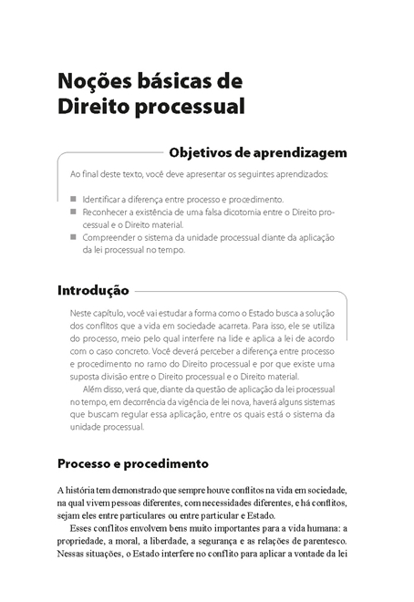 Teoria Geral do Processo