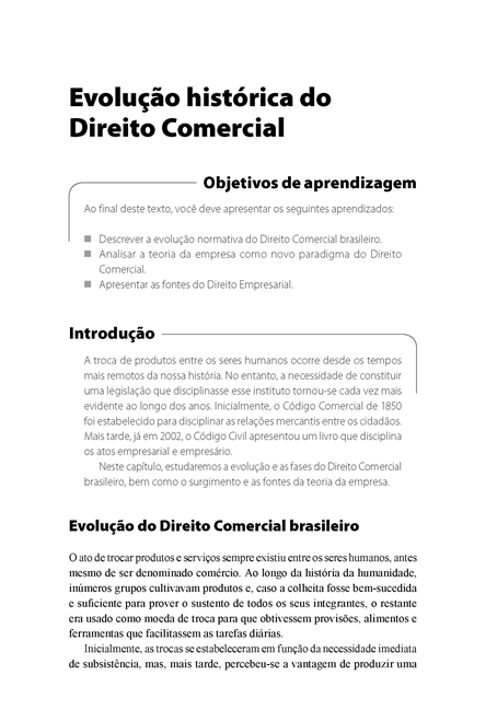 Direito Empresarial I