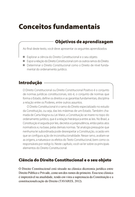 Direito Constitucional I