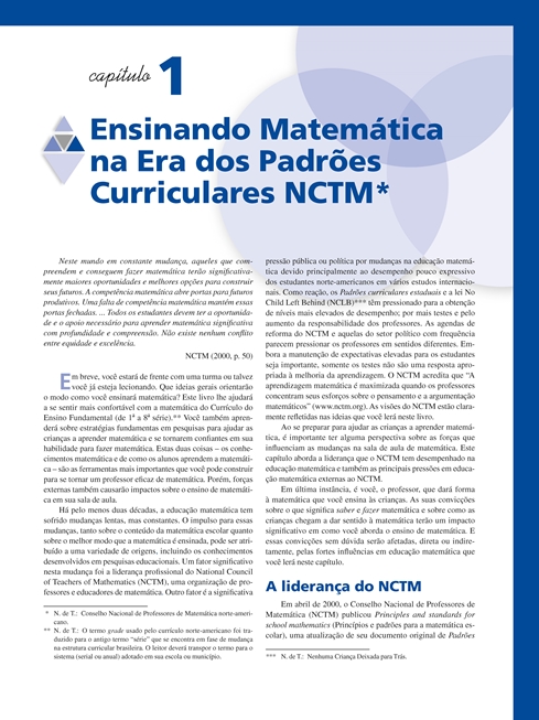 Matemática no Ensino Fundamental