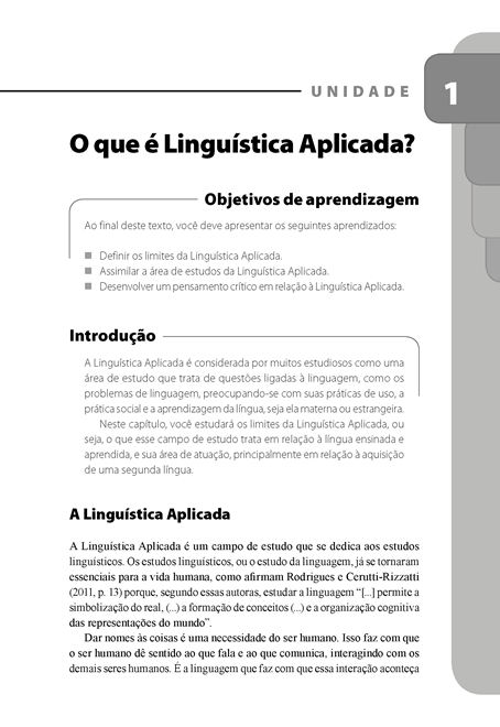 Linguística Aplicada ao Ensino do Inglês