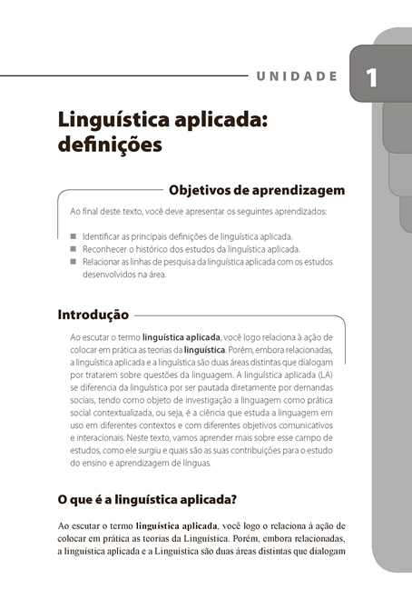 Linguística Aplicada ao Ensino do Português