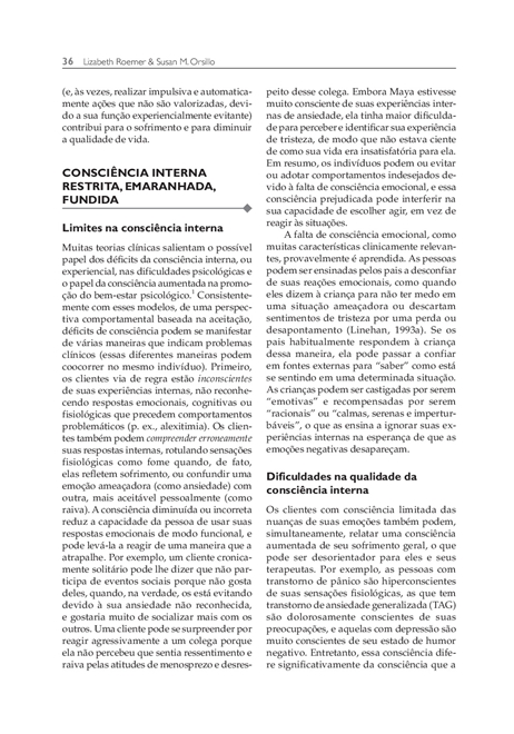 A Prática da Terapia Cognitivo-Comportamental Baseada em Mindfulness e Aceitação