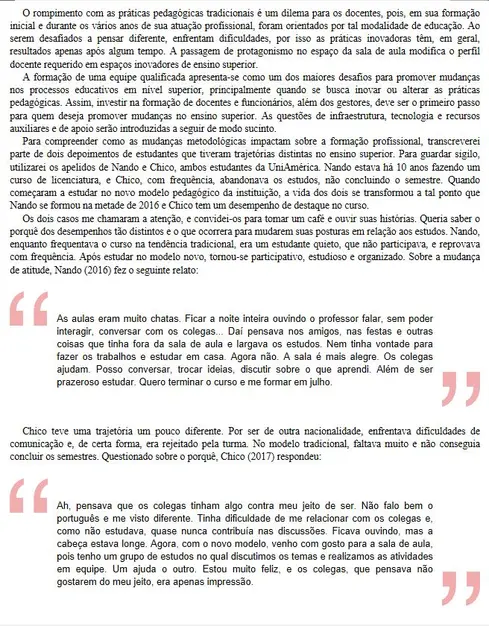 Metodologias Ativas no Ensino Superior