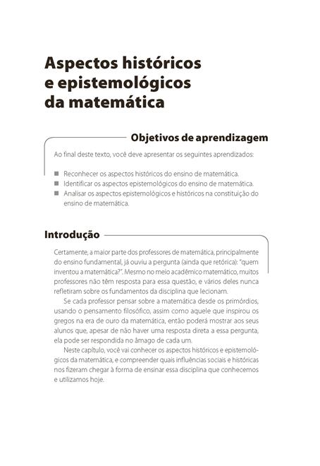 Fundamentos e Metodologias de Matemática