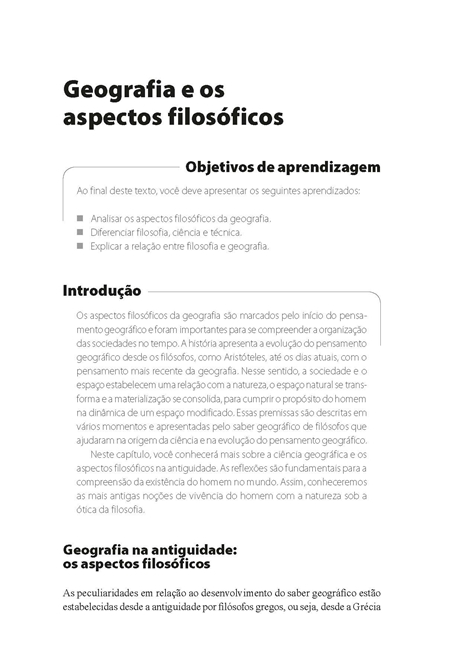 Introdução aos Estudos Geográficos