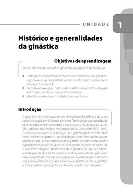 Modalidades Esportivas de Ginástica