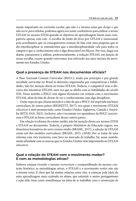 STEAM em Sala de Aula