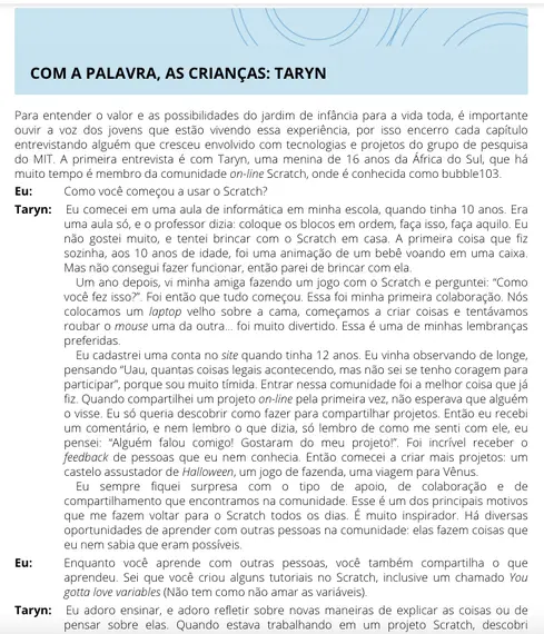 Jardim de Infância para a Vida Toda