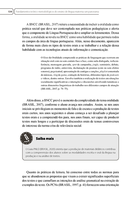 Gêneros Textuais Didáticos e Análise de Materiais Didáticos de Letras