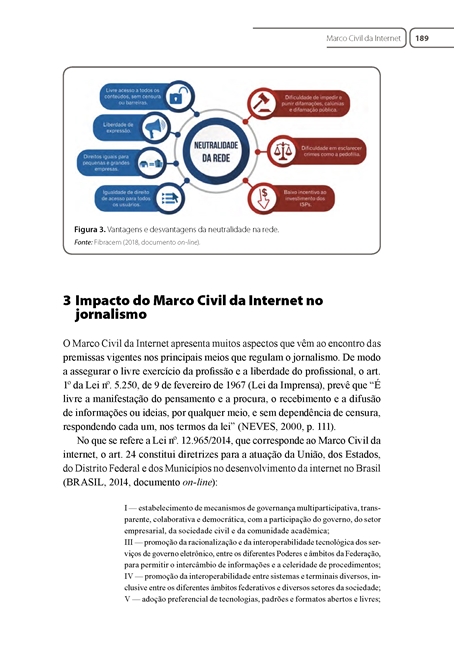 Legislação Aplicada à Comunicação Social - Ênfase em Jornalismo