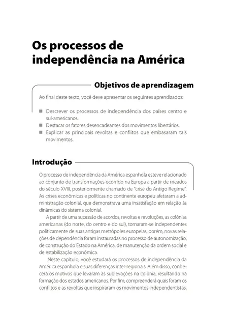 História da América