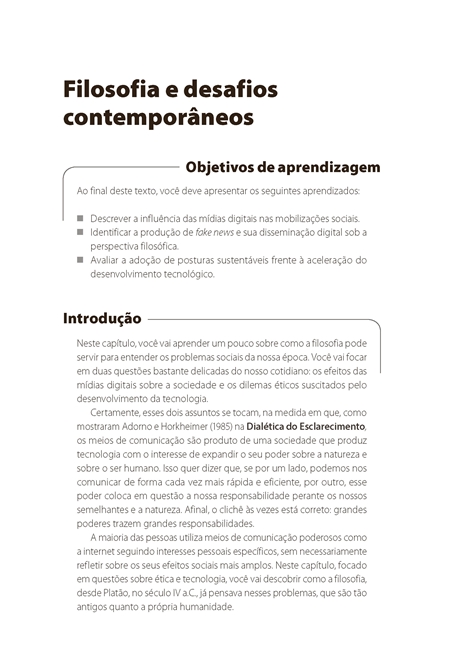 Filosofia Contemporânea