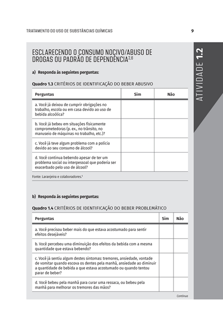 Tratamento do Uso de Substâncias Químicas