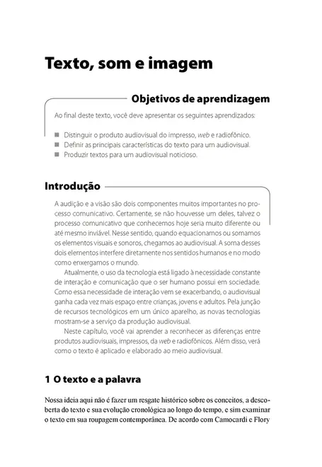 Produção Audiovisual