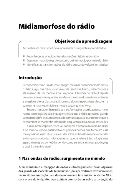 Novas Linguagens do Rádio