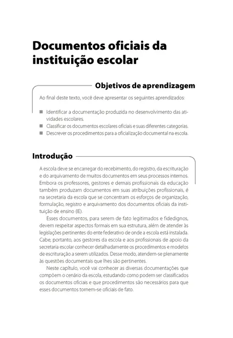 Gestão de Documentos e Registro Escolar