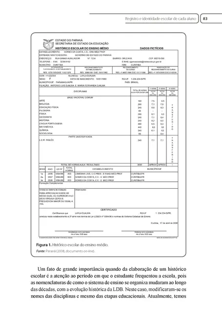 Gestão de Documentos e Registro Escolar