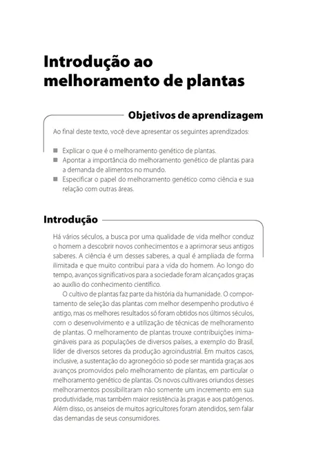 Melhoramento de Plantas