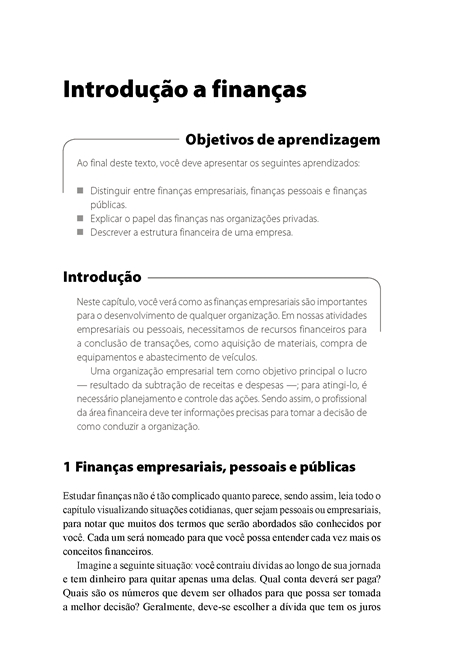 Fundamentos de Finanças