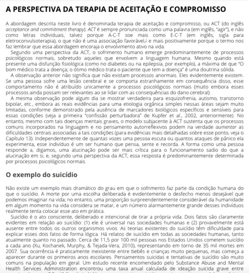 Terapia de Aceitação e Compromisso