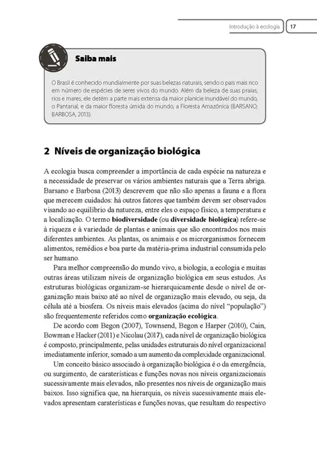 Ecologia e Análises Ambientais