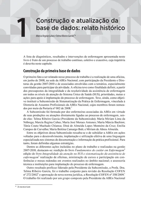 Diagnósticos, Resultados e Intervenções de Enfermagem