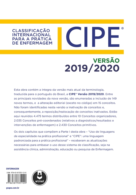 Kit CIPE® Versão 2019/2020 + Diagnósticos, Resultados e Intervenções de Enfermagem