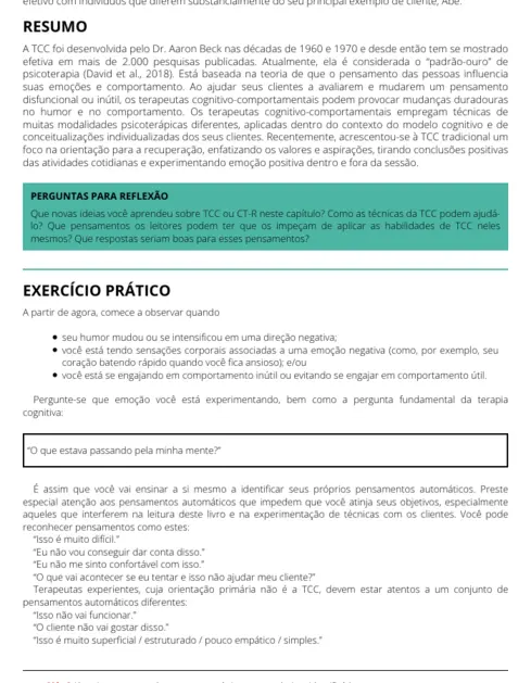 Terapia cognitivo-comportamental