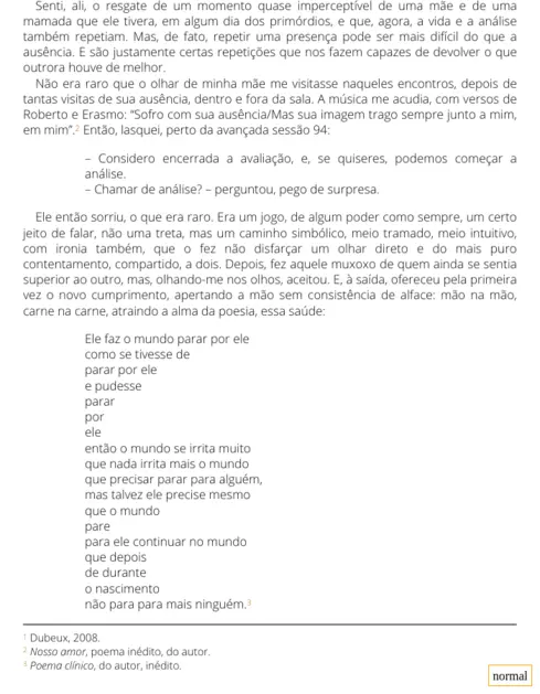 A Nova Infância em Análise