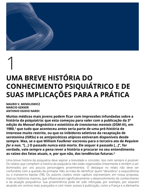 Tratado de Psiquiatria da Associação Brasileira de Psiquiatria