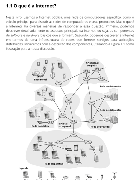 Redes de computadores e a Internet