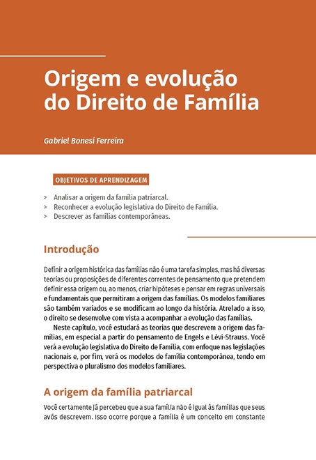 Direito das Famílias