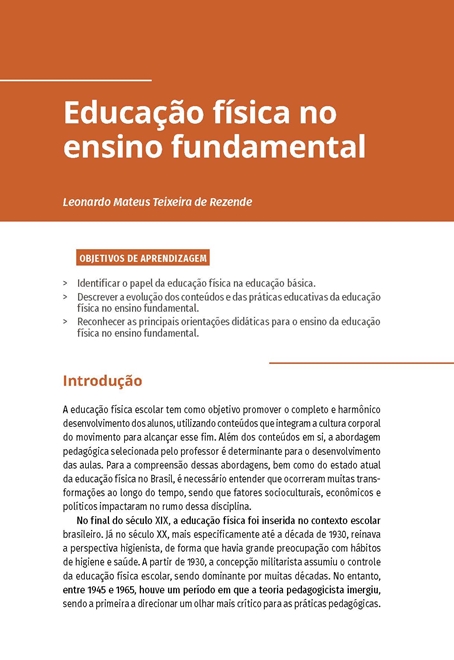 Educação Física no Ensino Fundamental: