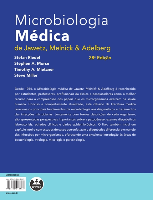 Microbiologia Médica de Jawetz, Melnick & Adelberg