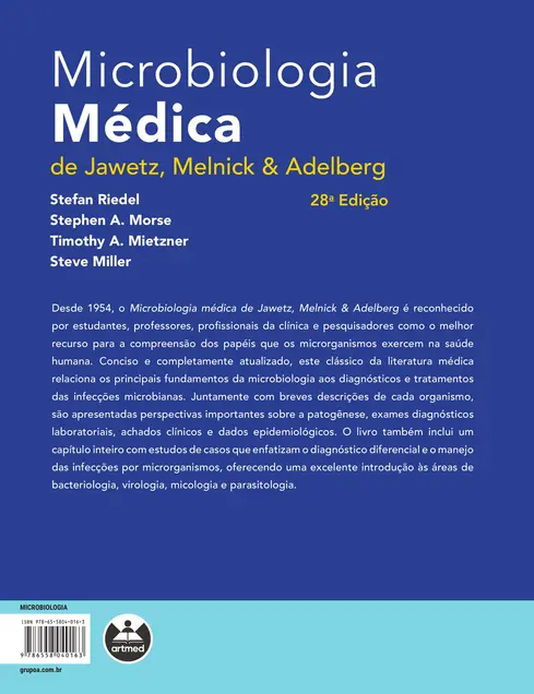 Microbiologia Médica de Jawetz, Melnick & Adelberg