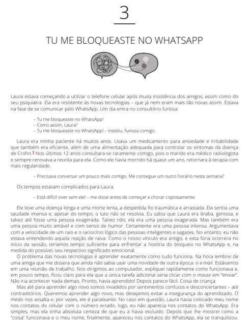 Afetos, tormentos e desabafos