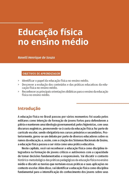 Educação Física no Ensino Médio: Prática Docente