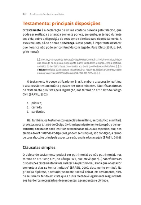 Direito Civil: Direito das Sucessões