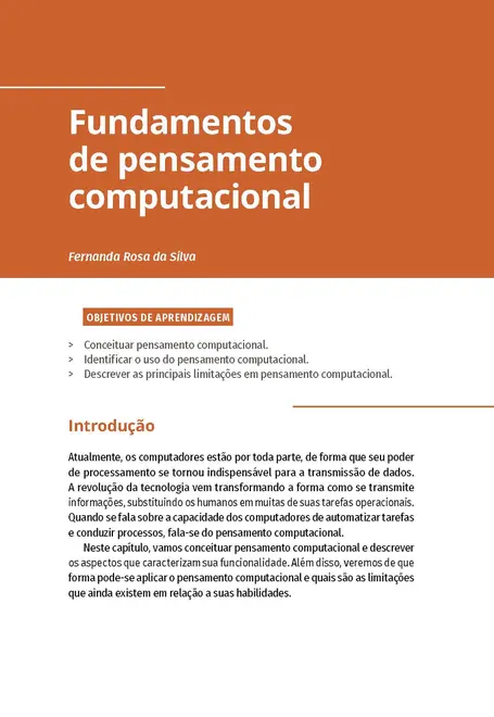 Pensamento Computacional