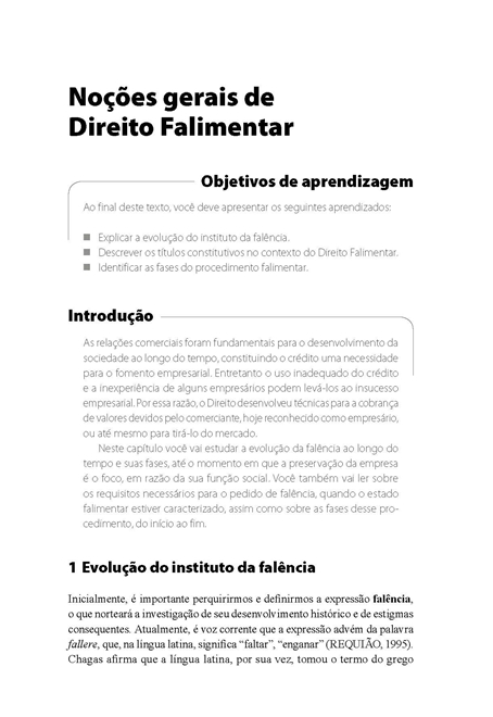 Direito Falimentar: Recuperações Judicial e Extrajudicial