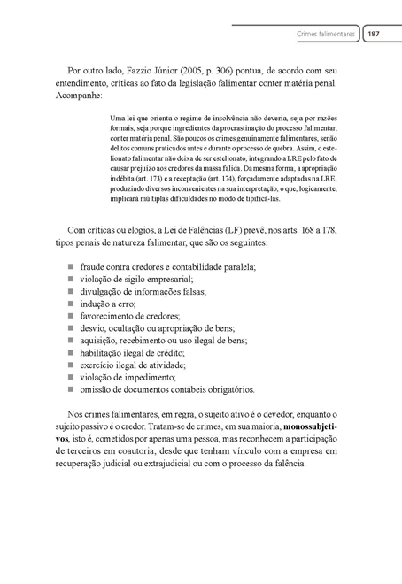 Direito Falimentar: Recuperações Judicial e Extrajudicial